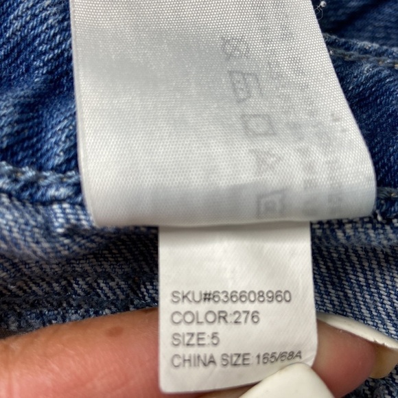 Hollister Women’s Ultra High-Rise Denim Jean Skirt Size 5 - Picture 10 of 12